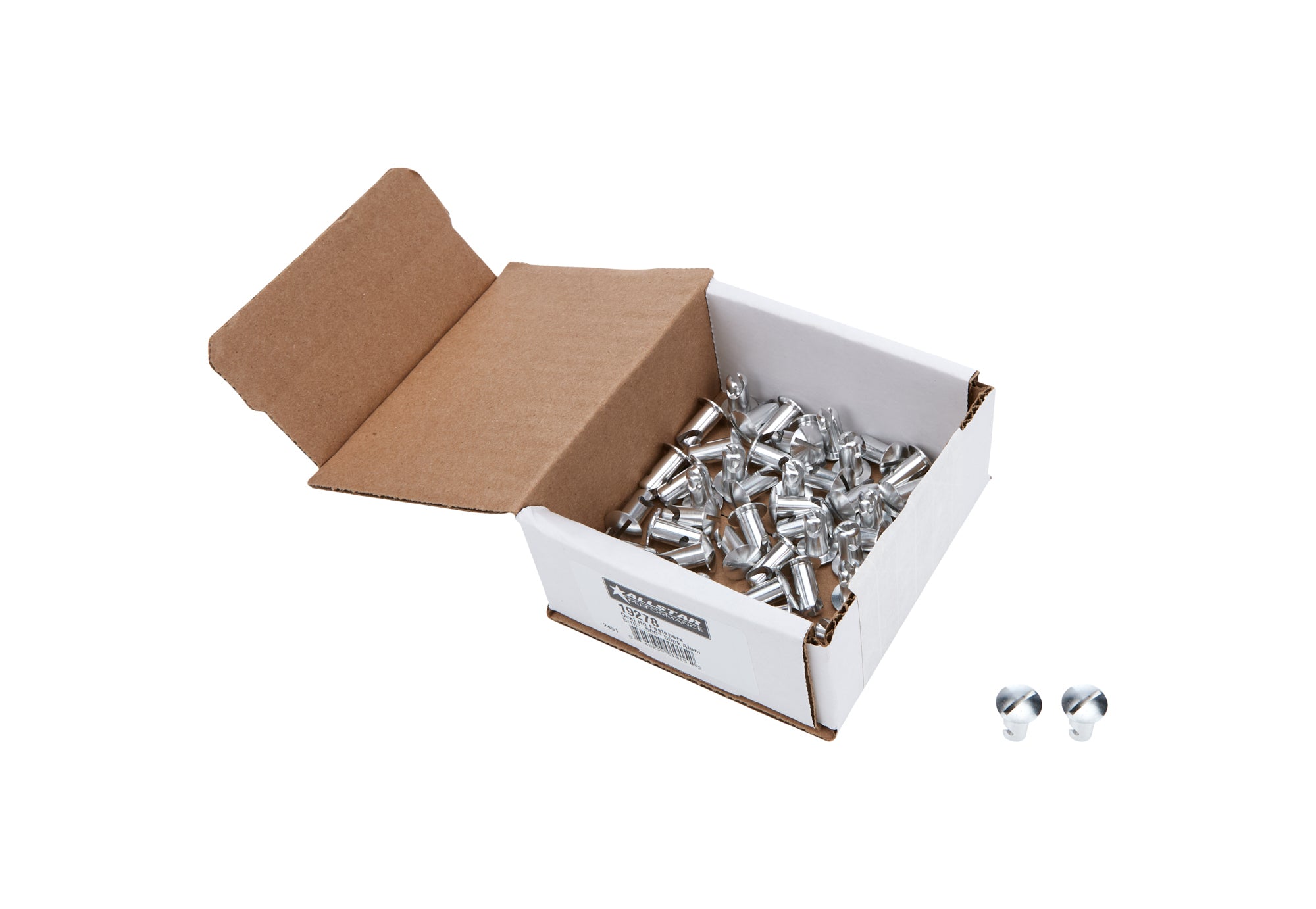 All Star Performance ALL19278 Quick Turn Oval Head Fasteners 5/16 .500in 50pk Aluminum ALL19278