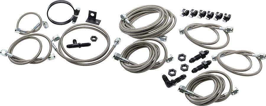 All Star Performance ALL42053 Dirt Car Brake Line Kit Mod Aftermarket Calipers ALL42053