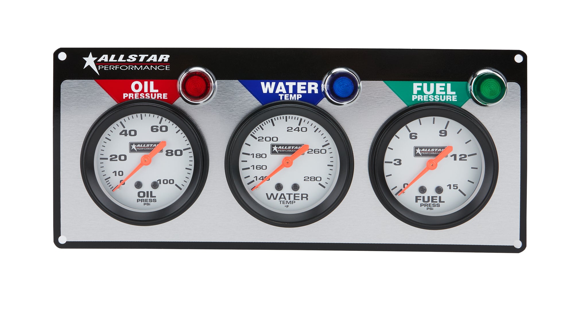 All Star Performance ALL80092 3 Gauge Panel ALL OP/WT/FP ALL80092