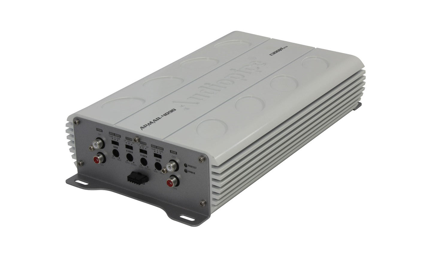 Audiopipe  APMAR-4090 1300W Max 4Ch Mini Marine Amplifier