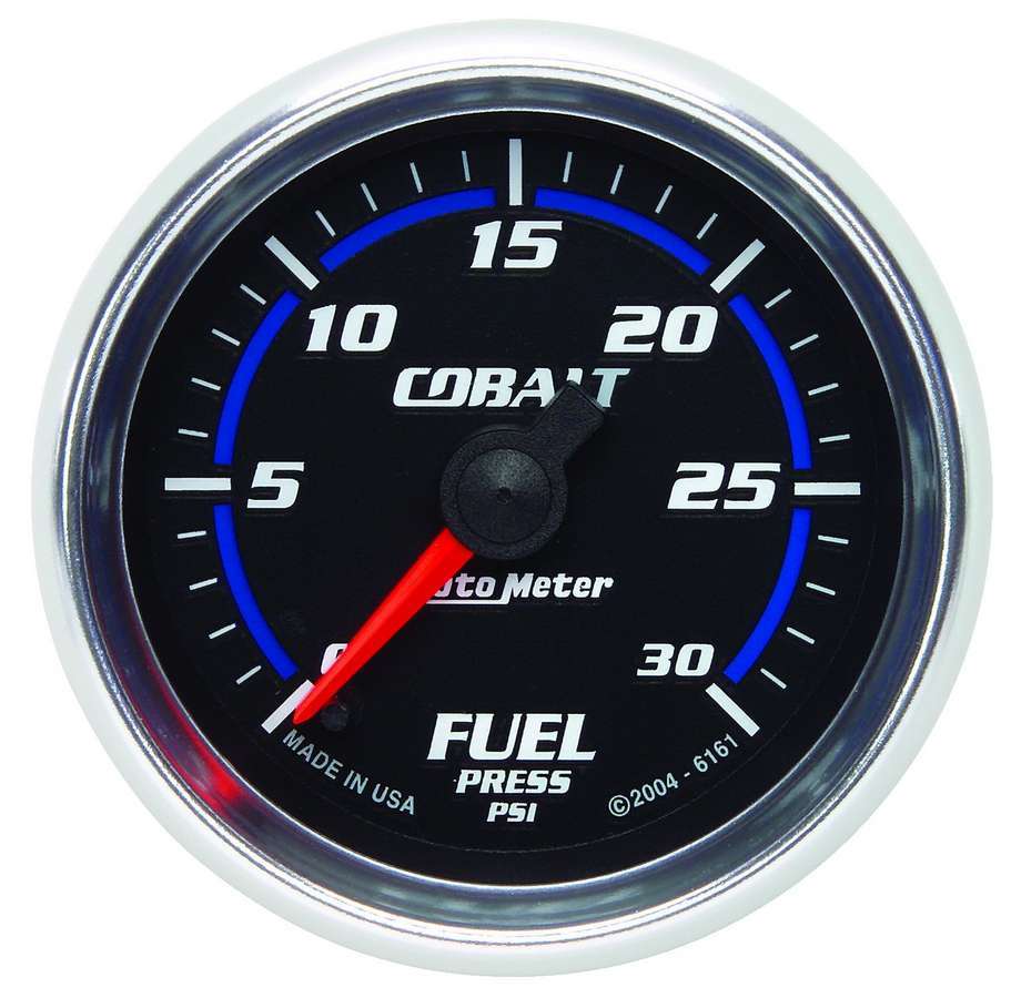 Autometer 6161 2-1/16" FUEL PRESSURE, 0-30 PSI, STEPPER MOTOR, COBALT