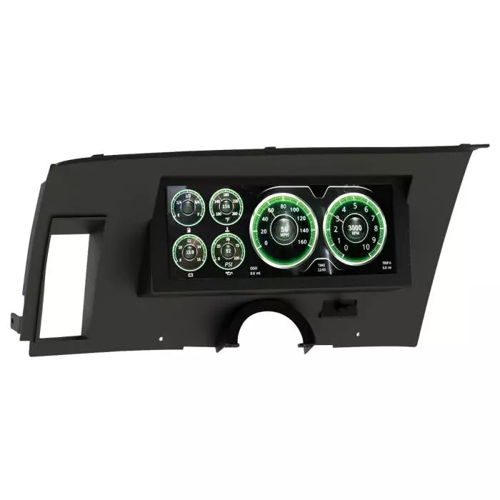 Autometer 7012 INVISION LCD DASH KIT, 71-73 MUSTANG, DIRECT FIT DIGITAL DASH