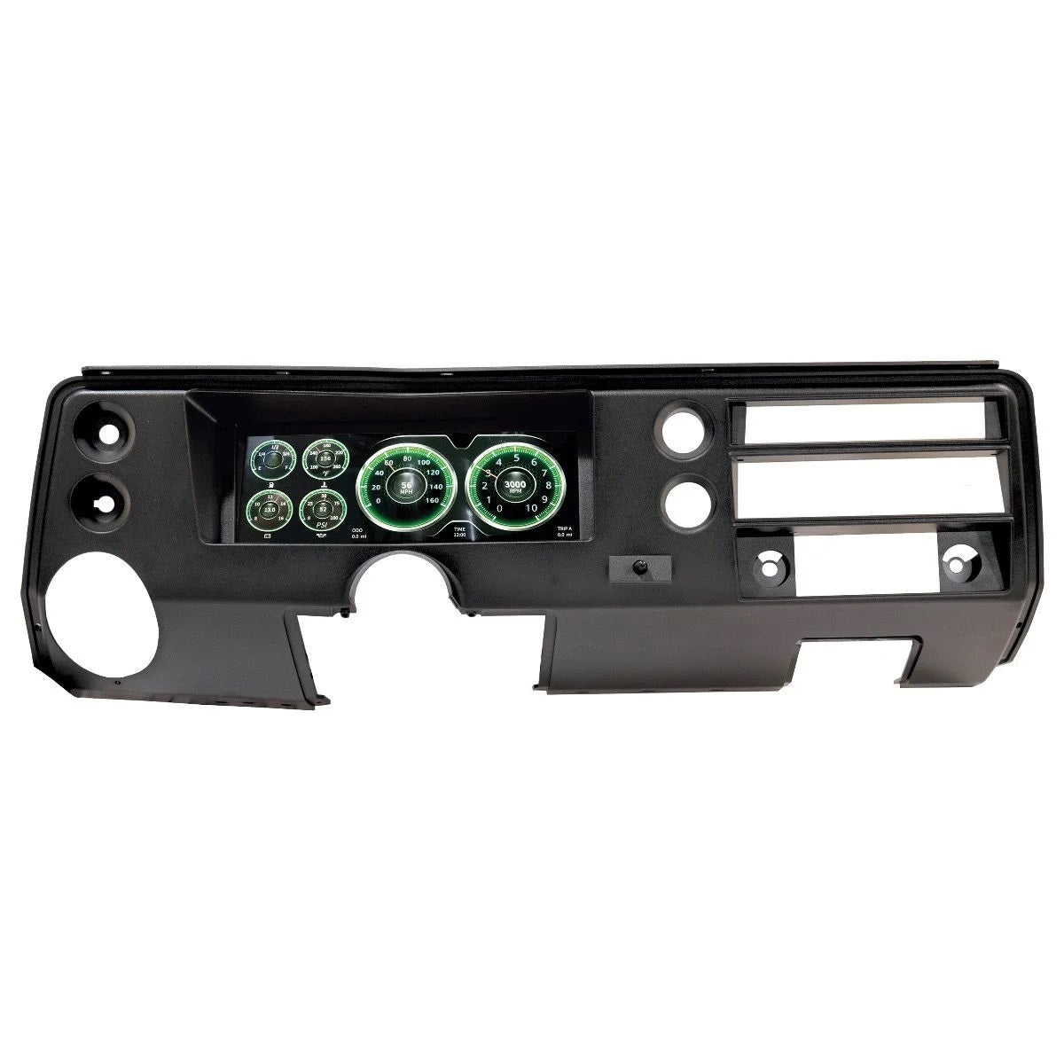 Autometer 7401 INVISION LCD DASH KIT, 68 CHEVELLE, DIRECT FIT DIGITAL DASH