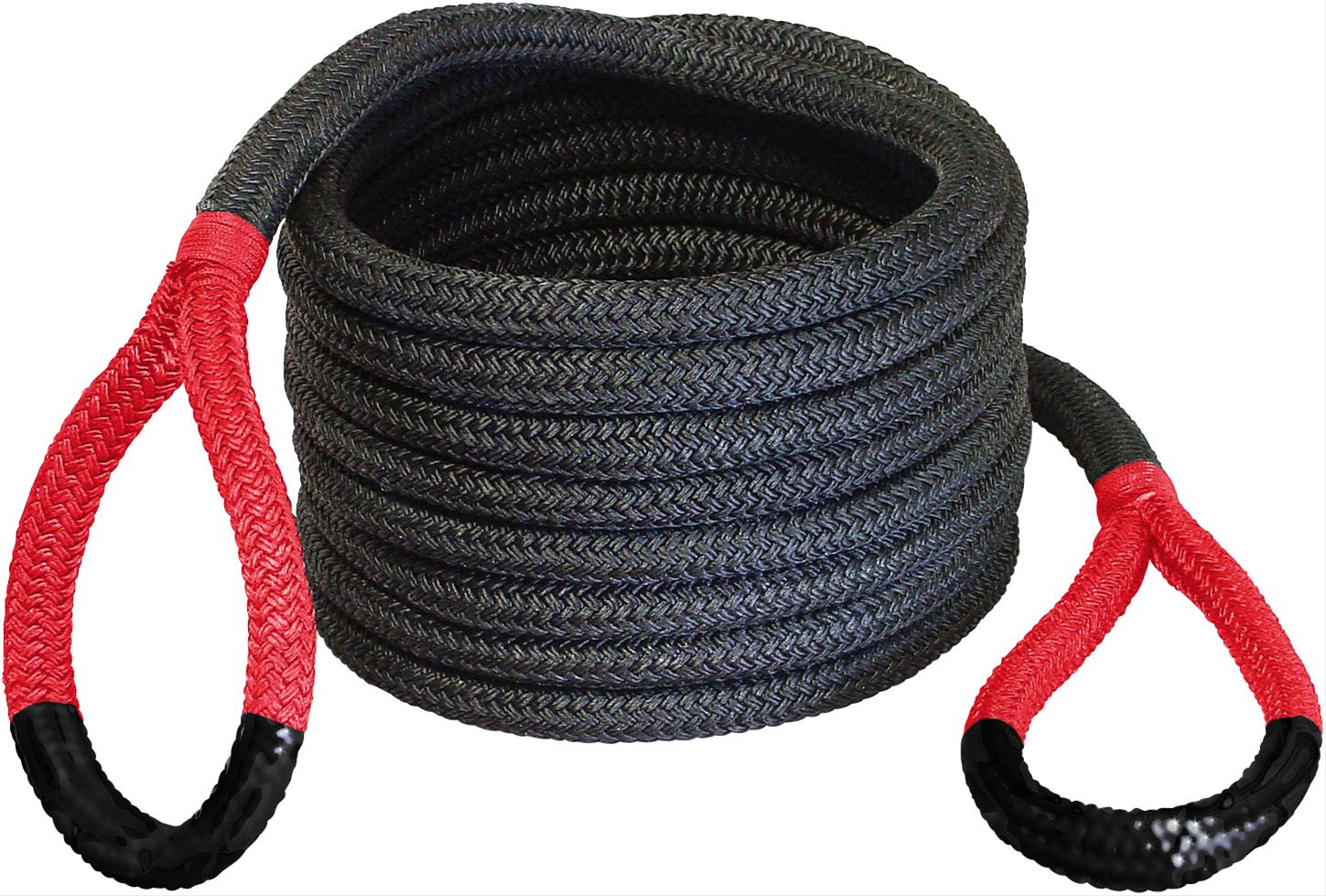 Bubba Rope 176680RDG Tow Rope, Recovery, 7/8 in. diameter, 30 ft. Length, 28,600 lbs. Breaking Strength, Red Eyes, Nylon, Each