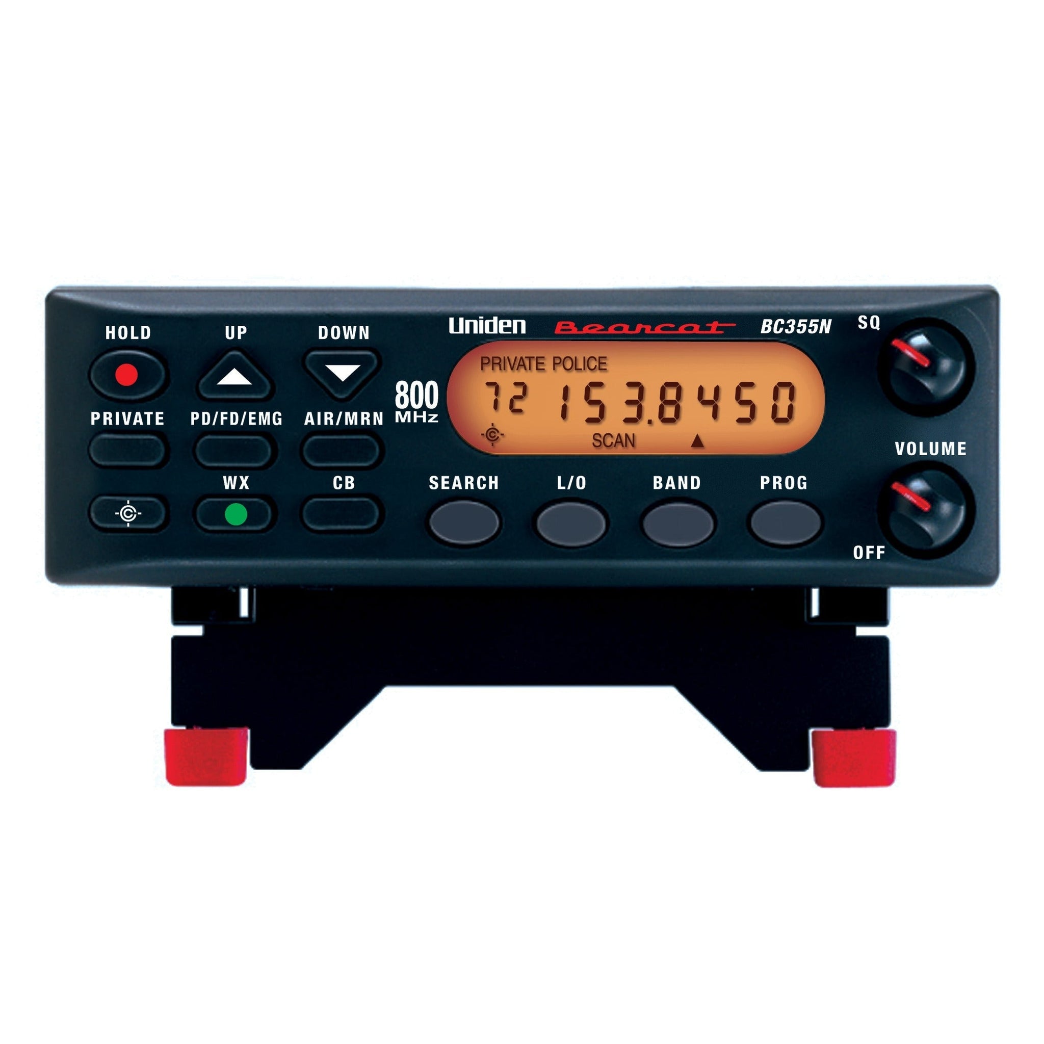 Uniden BC355N 300-Channel 800MHz Base-Mobile Scanner