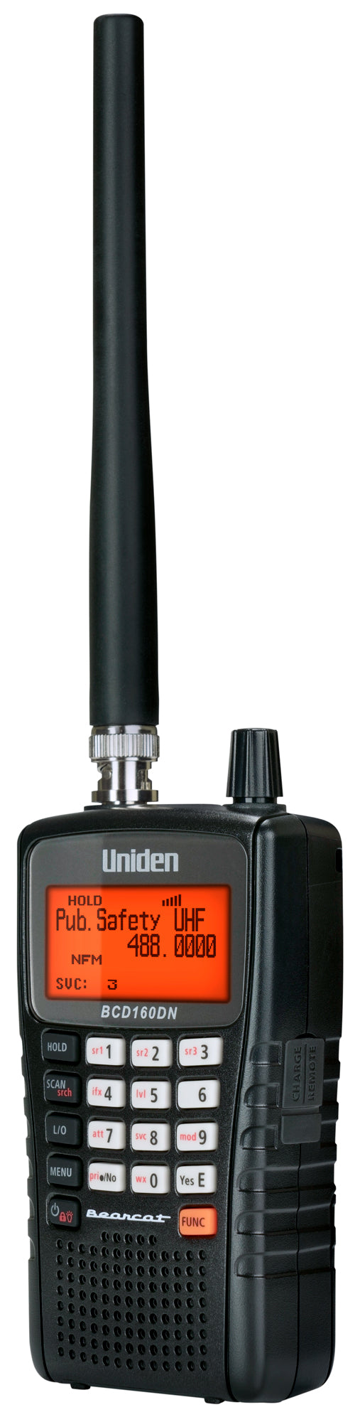 Uniden BCD160DN Base/Mobile Handheld Digital Scanner