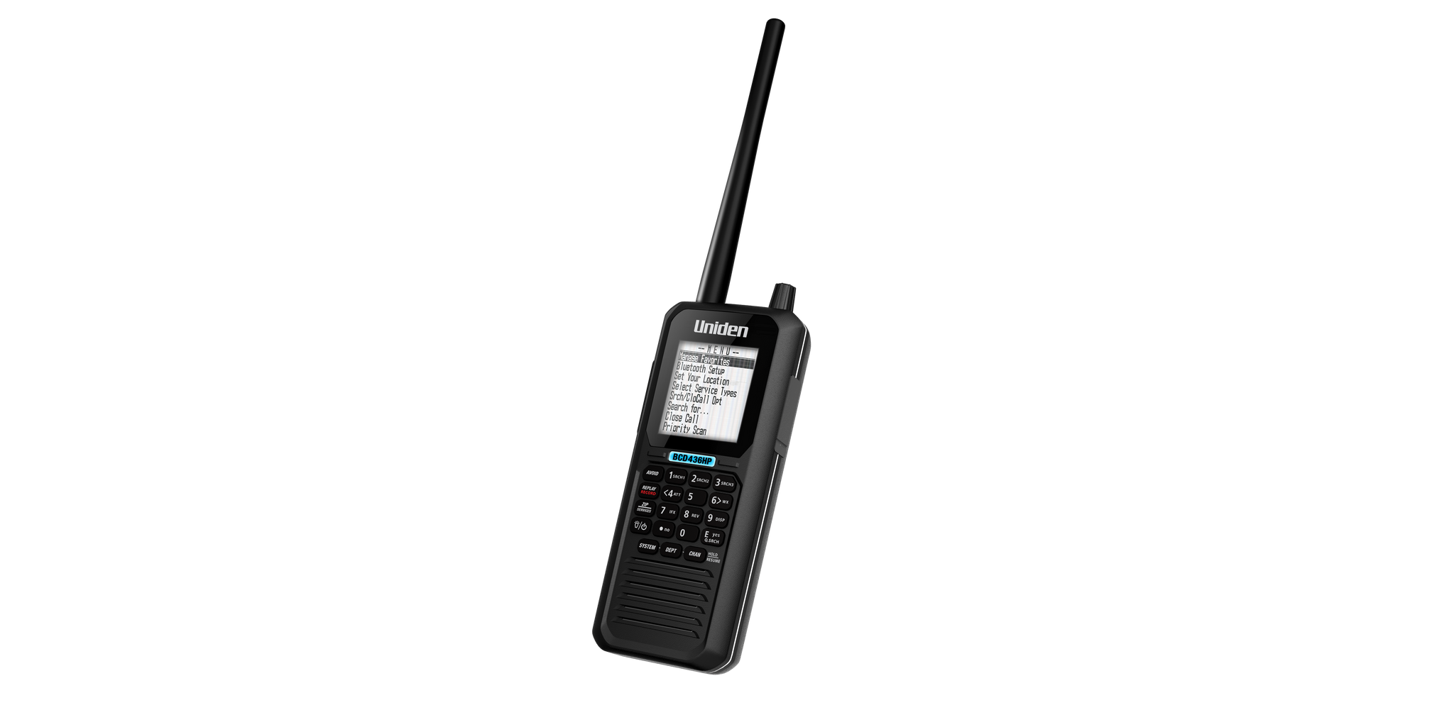 Uniden BCD436HP TrunkTracker V Handheld Phase 2 Digital Scanner