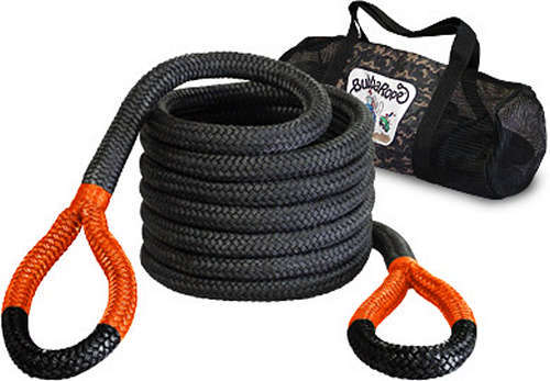 Bubba Rope 176720ORG Big Tow Rope, Big Bubba, 1 1/4 in. diameter, 30 ft. Length, 52,300 lbs. Breaking Strength, Orange Eyes, Nylon, Each