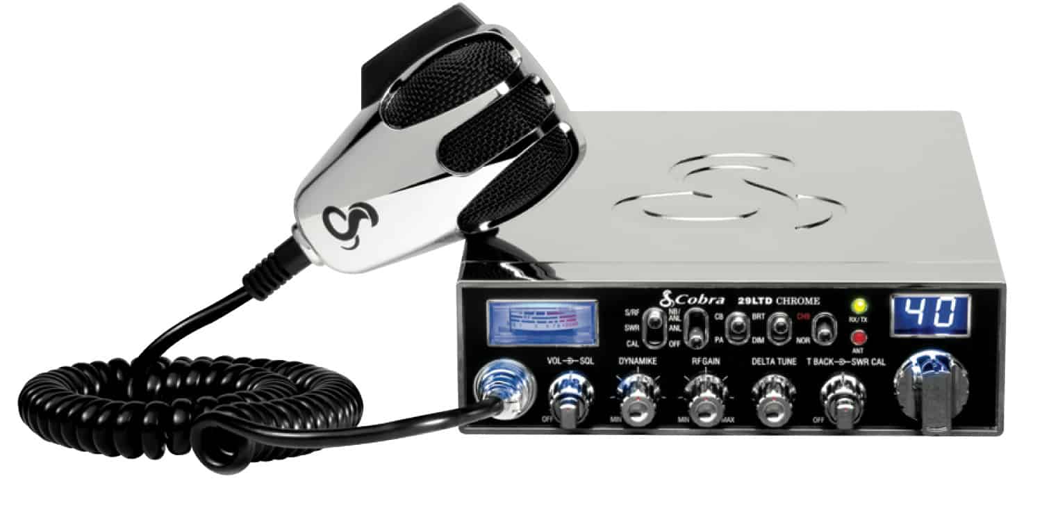 Cobra® C29LTDSE-C CB Radio With Chrome Finish