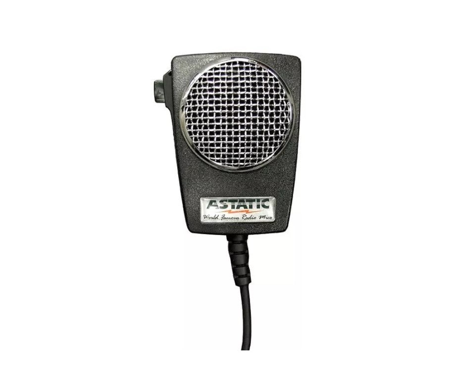 Astatic D104M6B4B Durable Amplified 4-Pin Power Microphone