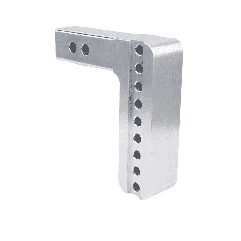 Weigh Safe LTB6-2.5 180 Hitch, Drop Length: 6", Shaft Size: 2.5", Ball Size: 2" x 2-5/16", Ball Type: Stainless Steel, Keyed Alike Locks: No Additional Locks