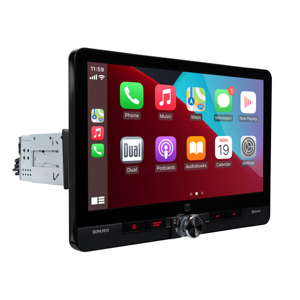 Dual DCPA1013 10.1″ Receiver with Wireless Android Auto & Apple CarPlay – DCPA1013