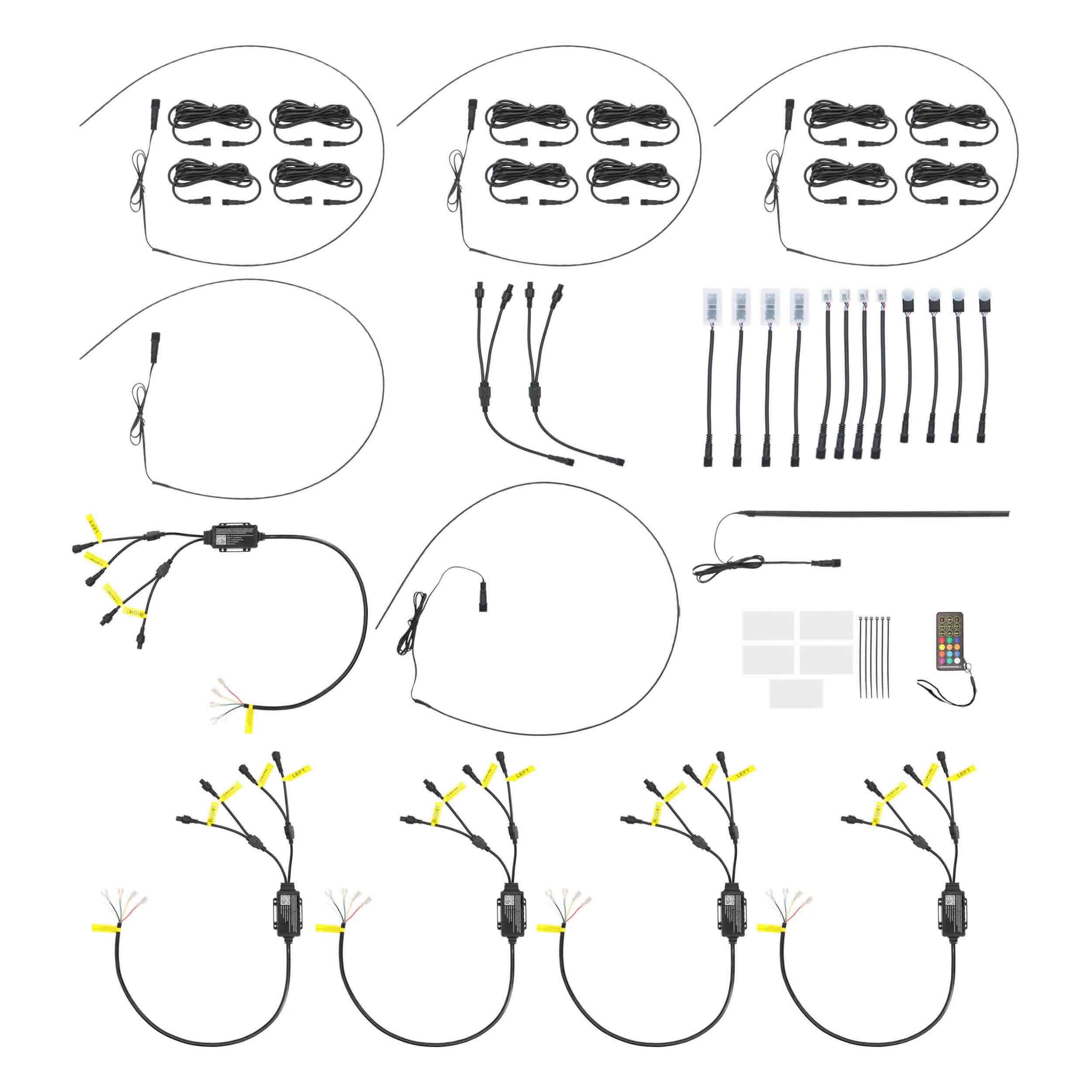 Heise HE-AMB-CAR Chasing Interior Ambient Lighting Kit