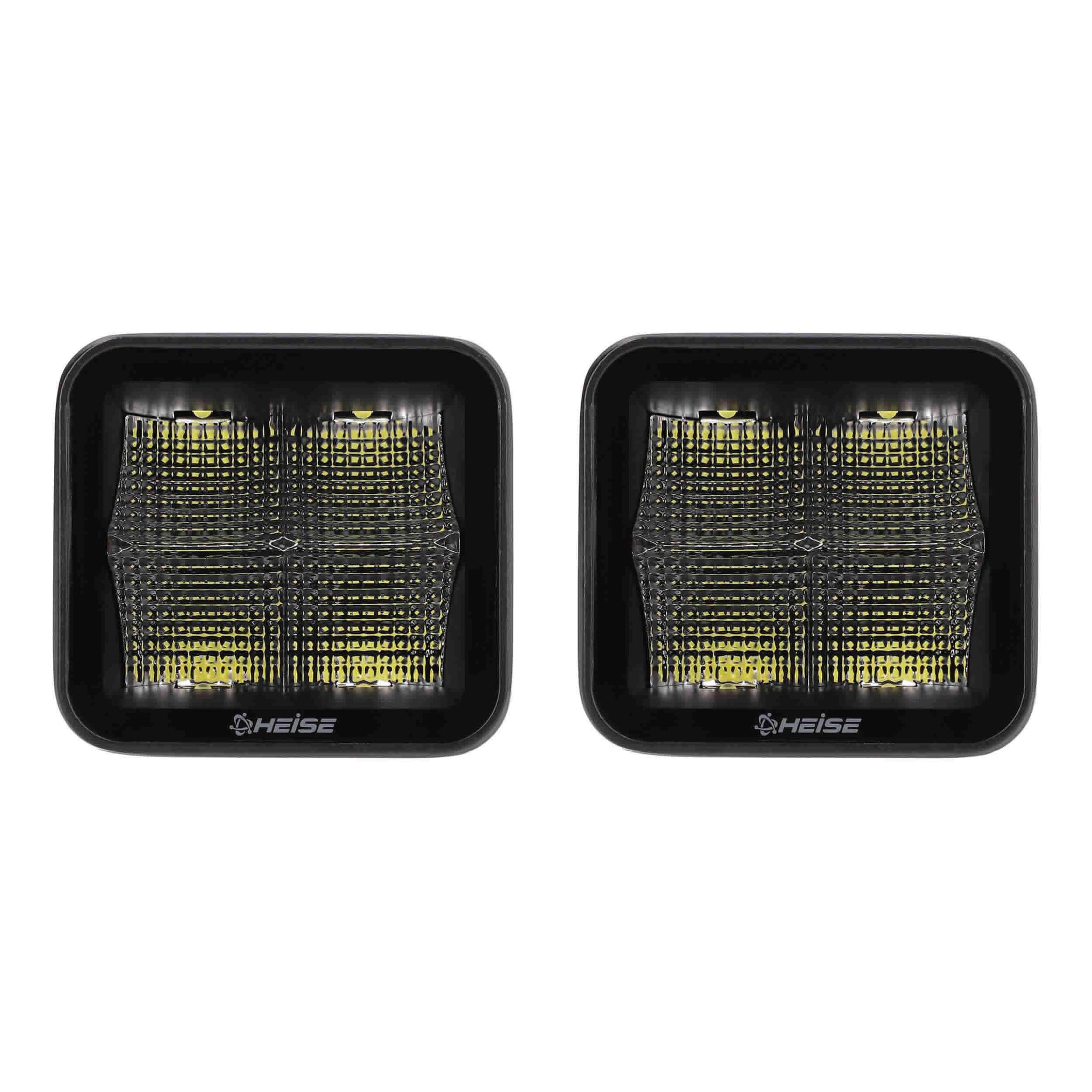 Heise HE-BCF32PK Blackout 3" - 4 LED Flood Cube - 2 Pack