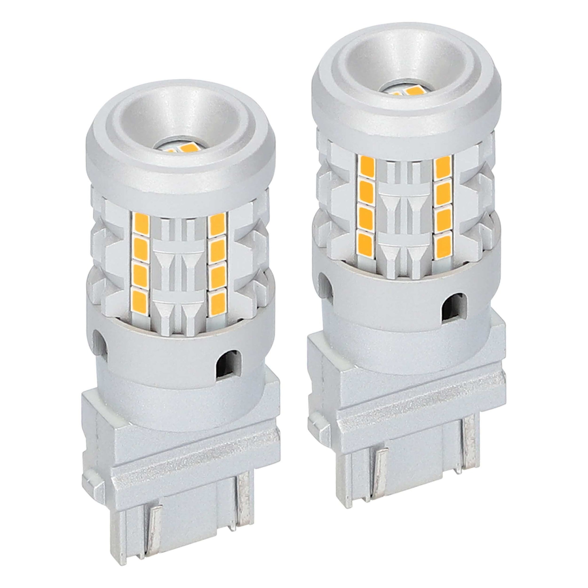 Heise HE-C3157A 3157 Amber Bulbs with Integrated Internal CANBUS System - 2-
