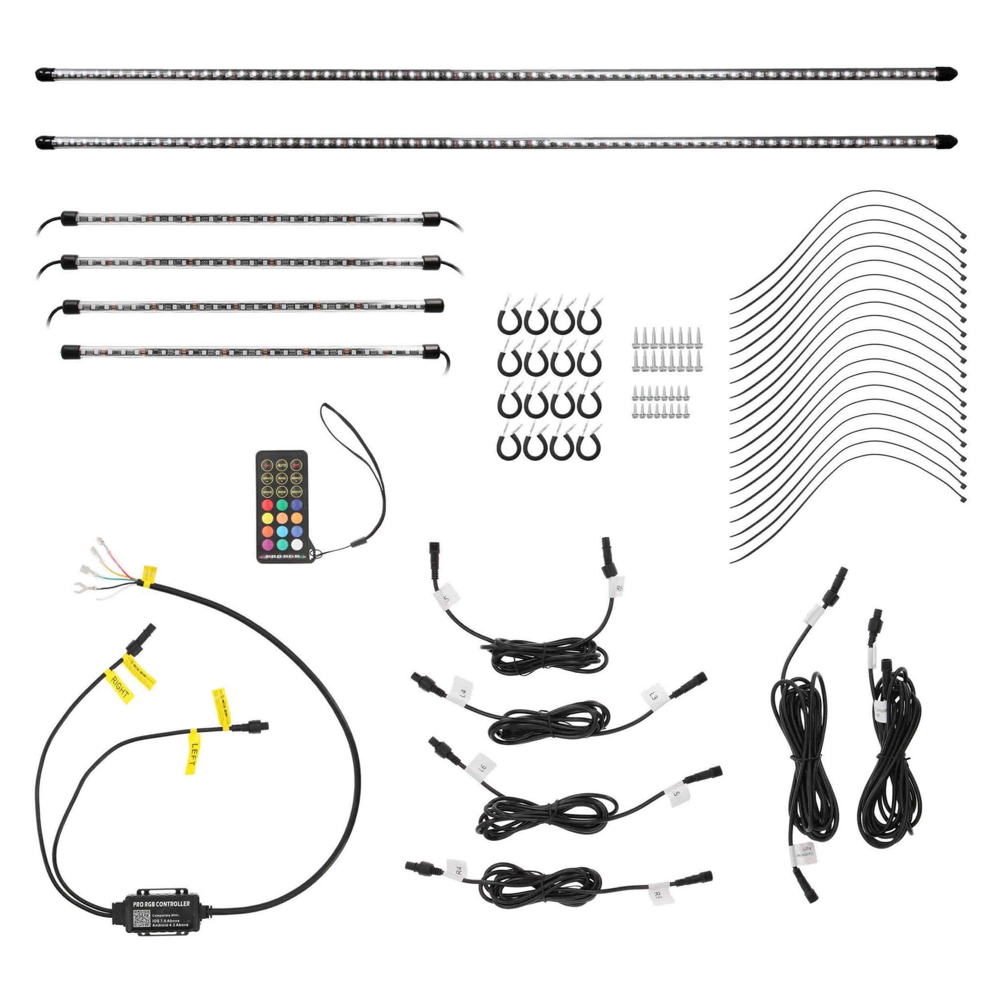 Heise HE-CHASE-UNDGKT Chasing LED Underglow Lighting