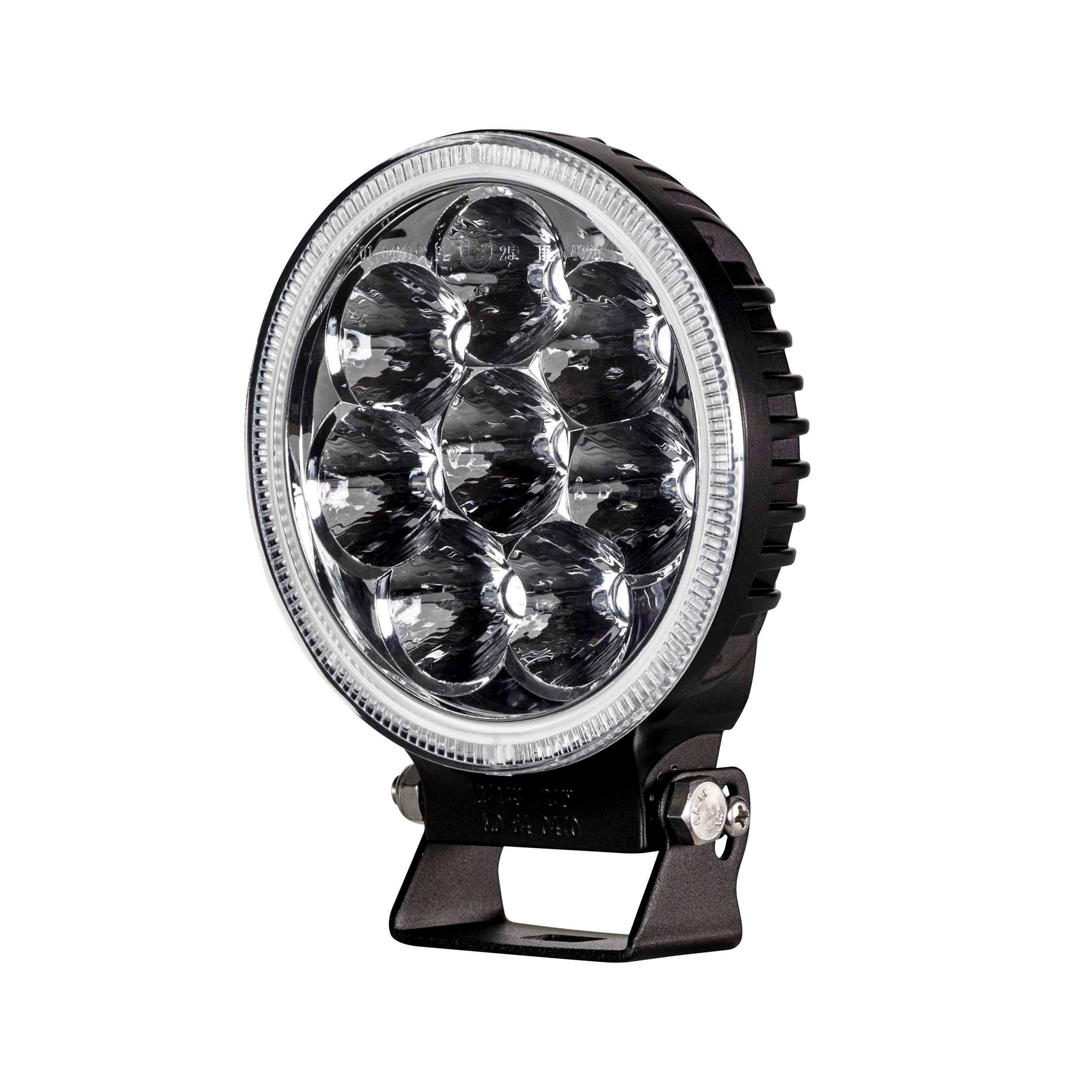 Heise HE-DL3 Round Driving Light - 5 Inch, 8 LED