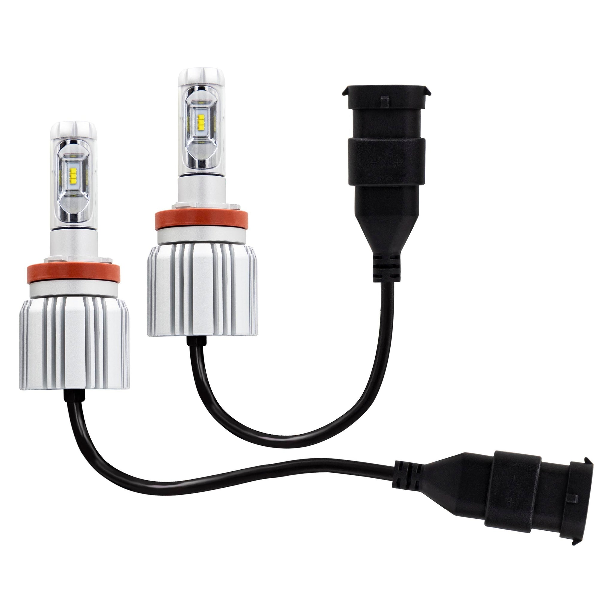 Heise HE-H8LED H8 LED Kit - Single Beam, Pair