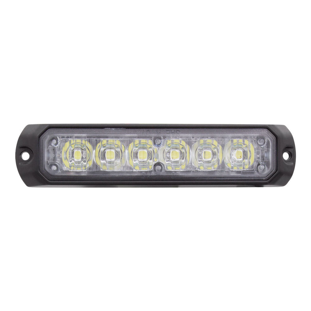 Heise HE-MUMRK-6A Amber Marker Lights - 4.9 Inch, 6 LED