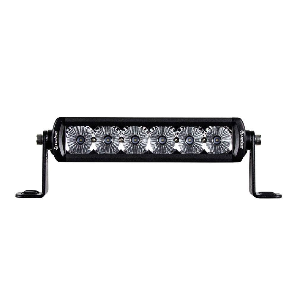 Heise HE-SL914 Single Row Slimline Lightbar - 9.25 Inch, 6 LED