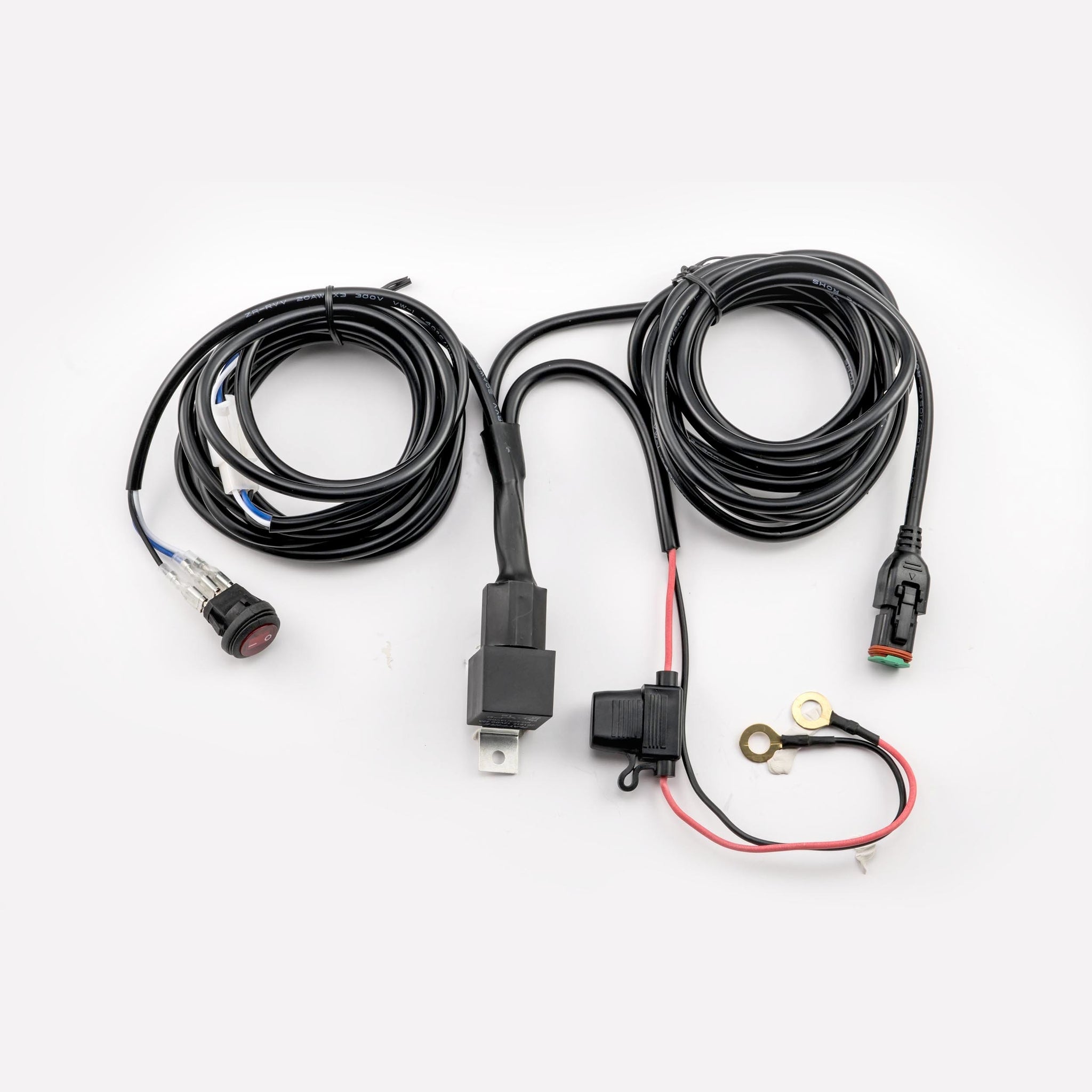 Heise HE-SLWH1 DT Wiring Harness and Switch Kit - 1 Lamp, Universal