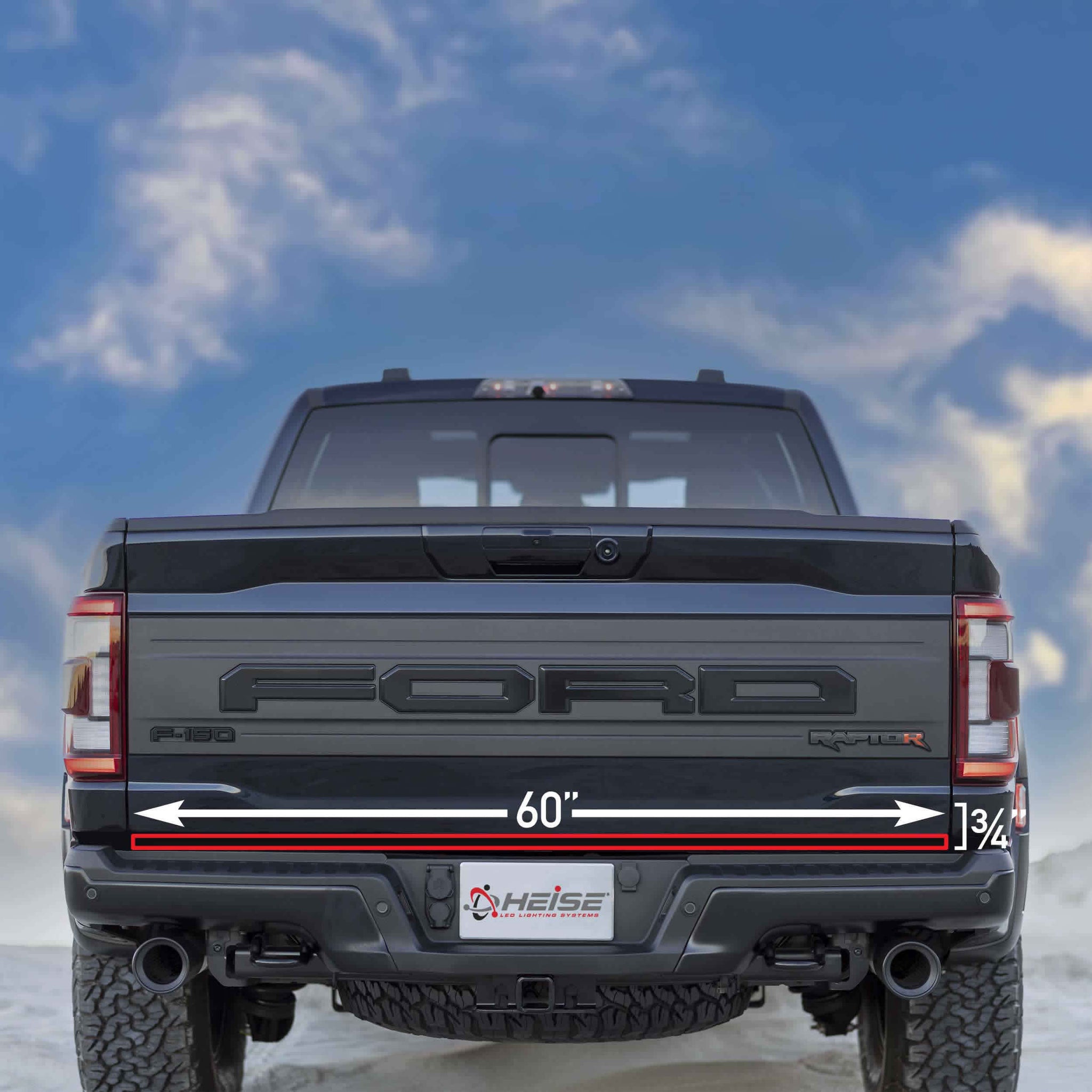 Heise HE-STGB60 60” Sequential LED Tailgate Lightbar