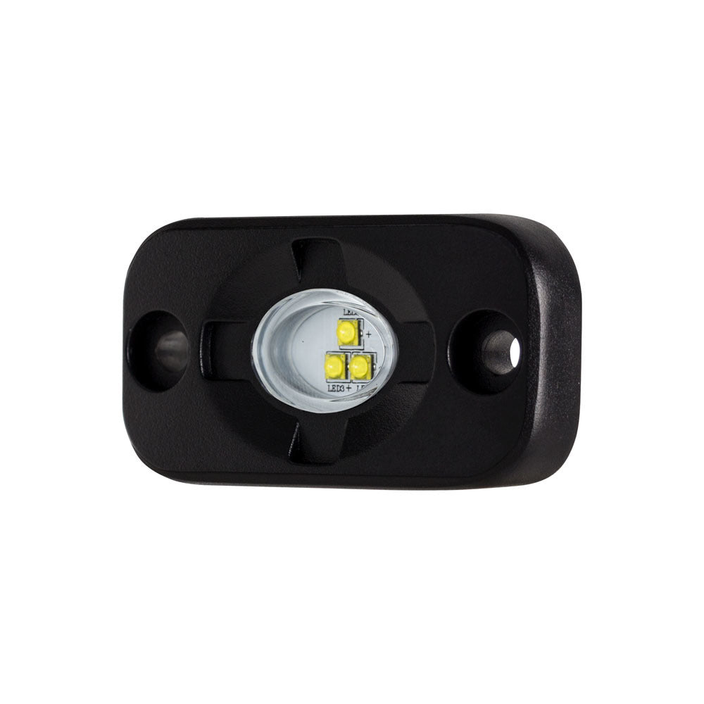 Heise HE-TL1 White Auxiliary Lighting Pod - 1.5x3 Inch, 3 LED