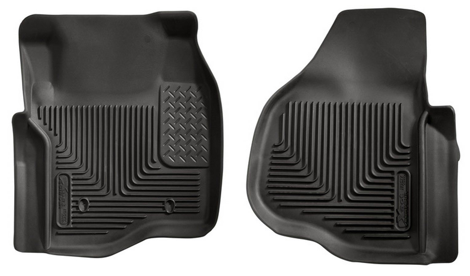 Husky Liners 53301 X-act Contour® Floor Mats For Ford F-250 Super Duty, F-350 Super Duty & More (Front Floor Liners)