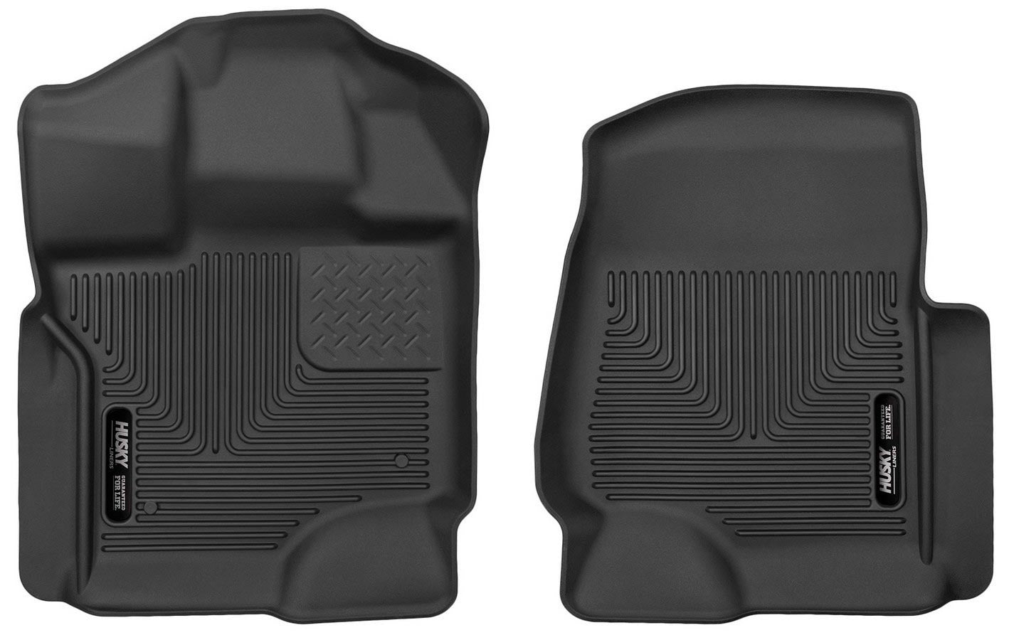 Husky Liners 53341 X-act Contour® Floor Mats For Ford F-150 & Lightning (Front Floor Liners)