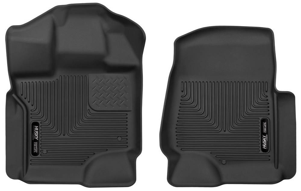 Husky Liners 53361 X-act Contour® Floor Mats For Ford F-250 Super Duty, F-350 Super Duty & More (Front Floor Liners)