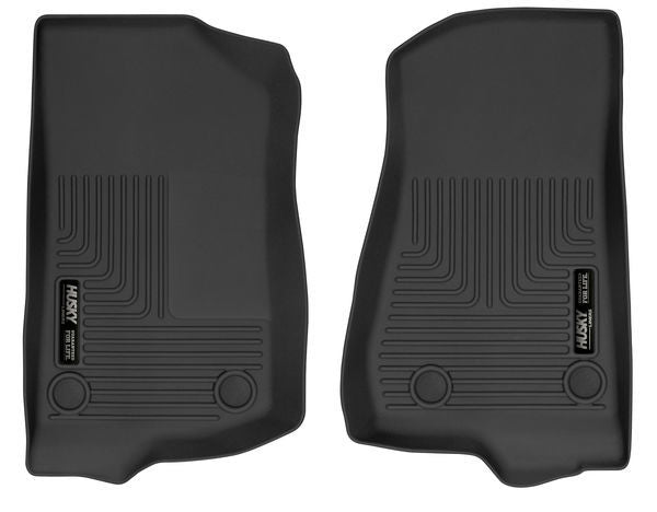 Husky Liners 54531 X-act Contour® Floor Mats For Jeep Gladiator & Wrangler (Front Floor Liners)