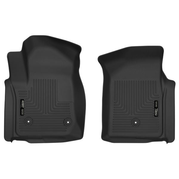 Husky Liners 54981 X-act Contour® Floor Mats For Chevrolet Silverado 1500, GMC Sierra 1500 & More (Front Floor Liners)