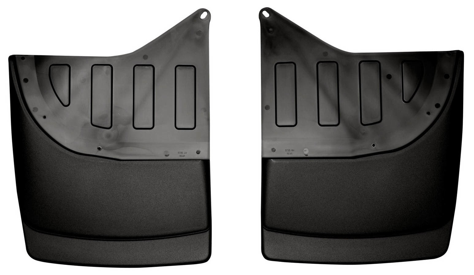 Husky Liners 57351 Mud Guards For Chevrolet Silverado 3500, GMC Sierra 3500 & More (Dually Rear Mud Guards)