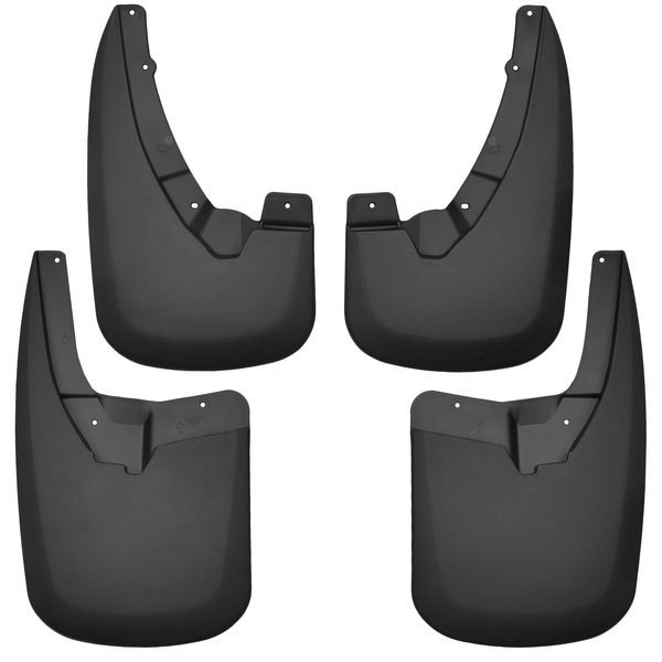 Husky Liners 58176 Mud Guards For Dodge Ram 1500, Classic, 2500 & 3500 (Front and Rear Mud Guard Set)