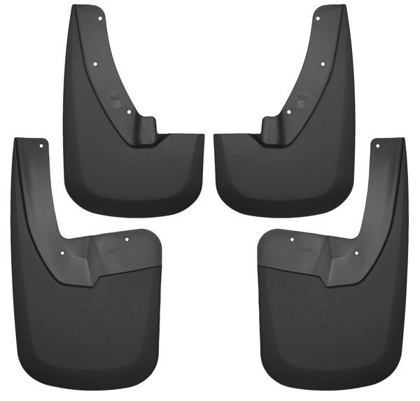 Husky Liners 58186 Mud Guards For Dodge Ram 1500, Classic, 2500 & 3500 (Front and Rear Mud Guard Set)