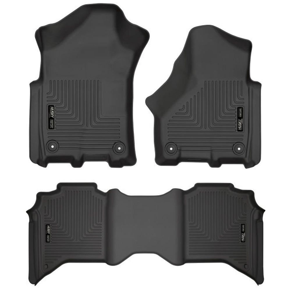 Husky Liners 94111 WeatherBeater™ Floor Liners For Dodge Ram 2500 & 3500 (Front & 2nd Seat Floor Liners)