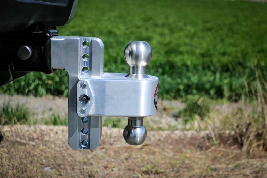 Weigh Safe CTB6-2-KA 180 Hitch, Drop Length: 6", Shaft Size: 2", Ball Size: 2" x 2-5/16", Ball Type: Chrome-Plated Steel, Keyed Alike Locks: Keyed Alike Hitch Locking Pin; +$30.00