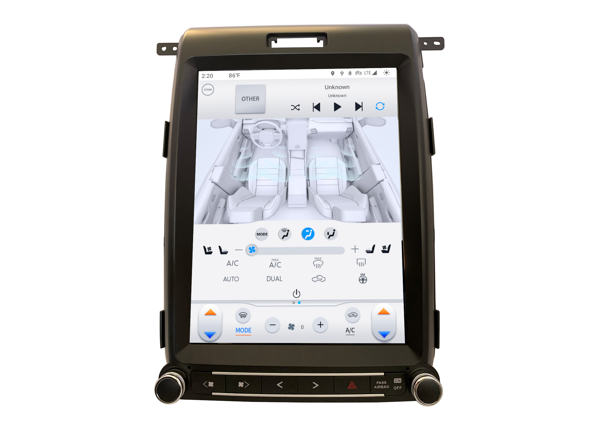 LinksWell TS-FDOP12-1RR-6H 2013-2014 Ford f-150 Generation 6 T-Style Radio