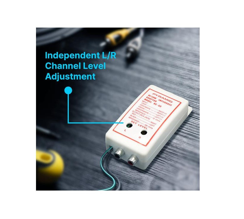 Pyramid  NS60 High to Low Level Impedance Adaptor