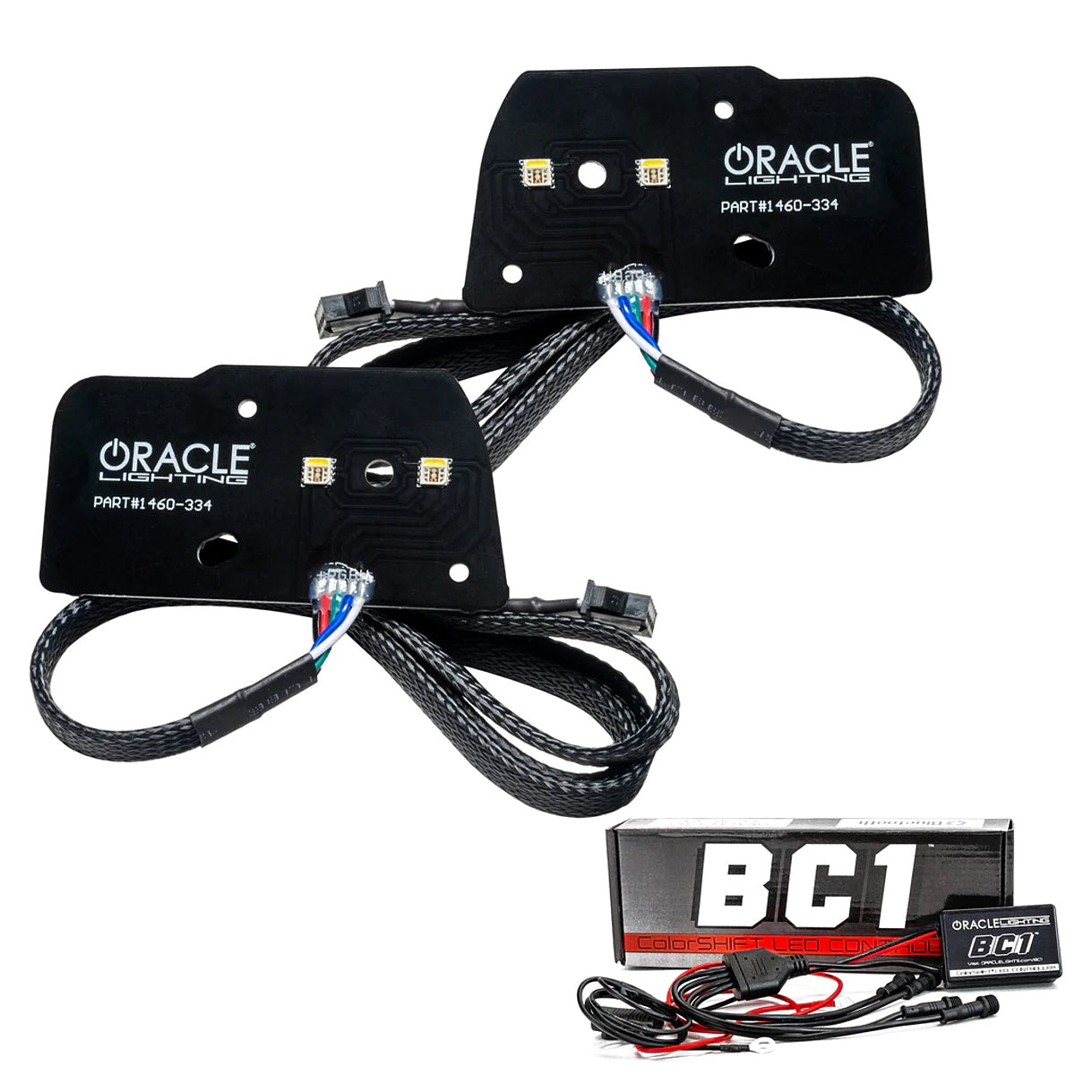 Oracle Lighting 1460-335 Daytime Running Light Components 1460-335 DRL Boards, 2021-2022 Ford F-150 ColorSHIFT® RGB+W Headlight DRL Upgrade Kit