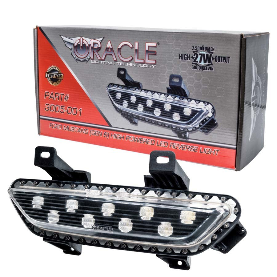 Oracle Lighting 3005-001 High Output LED Reverse Light Assemblies 3005-001 Taillights Assemblies, Reverse Light, Clear, High Output LED Reverse Light, Ford, Each