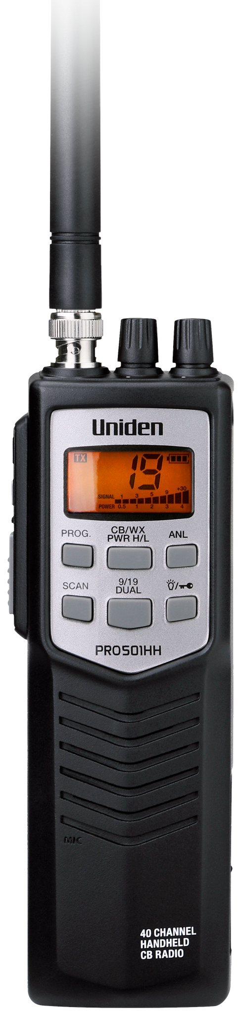 Uniden PRO501HH 40 Channel Handheld CB Radio with Weather