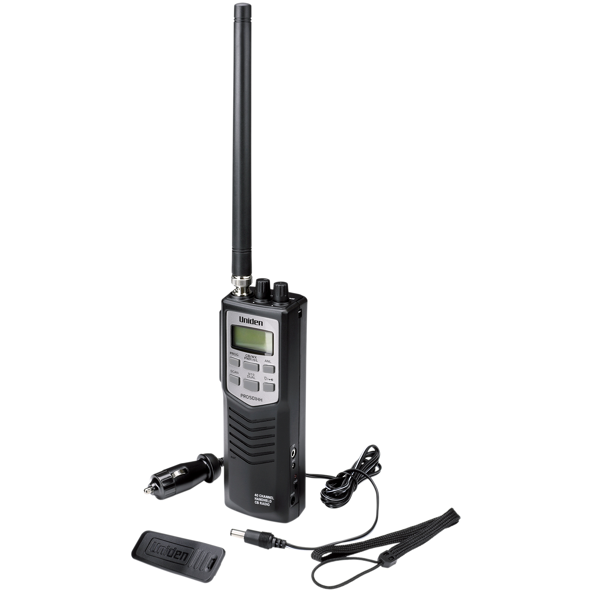 Uniden PRO501HH 40 Channel Handheld CB Radio with Weather