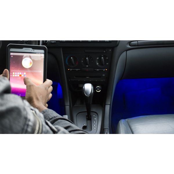 Racesport RSIKCS LED Interior RGB Multi-Color Accent Kit ColorSMART Smartphone Controlled with millions of colors and patterns