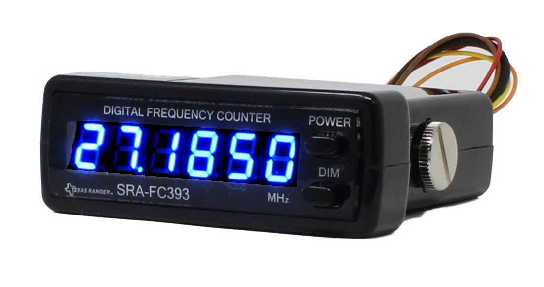 Texas Ranger SRA-FC393 - Blue 6 Digit Frequency Counter