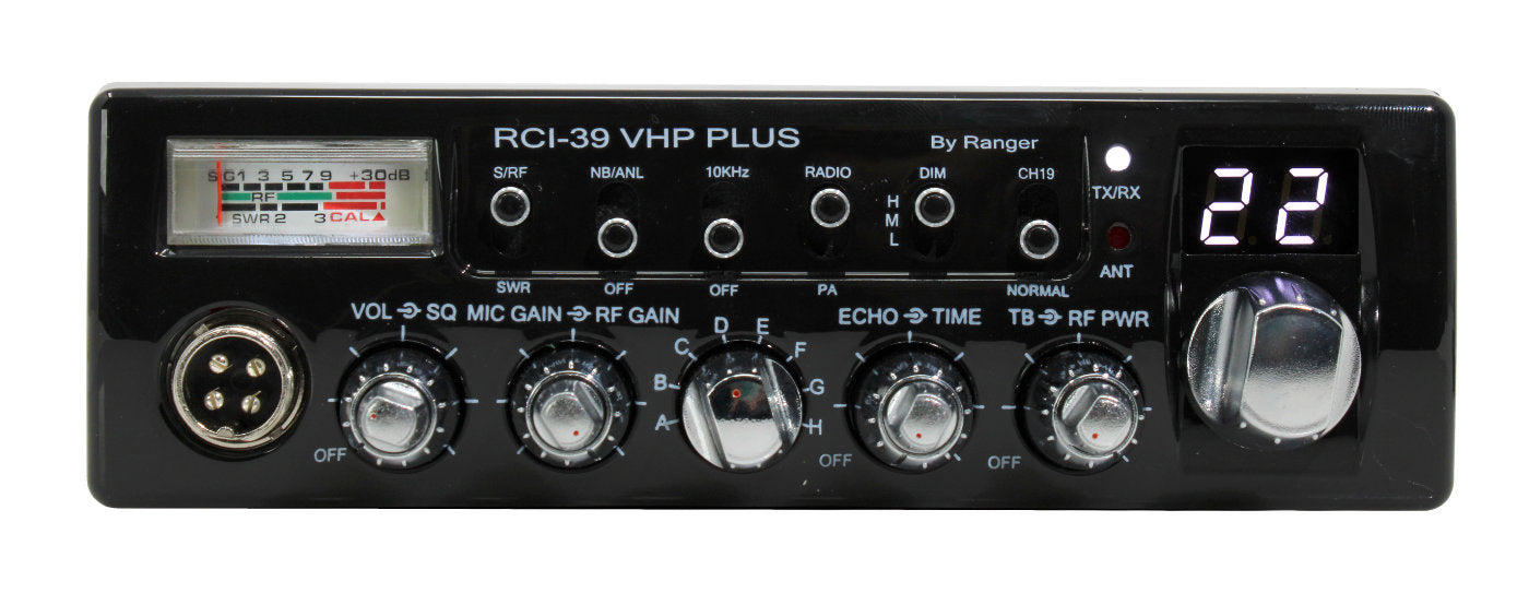 Ranger RCI-39VHP-PLUS 90 Watt PeP High Power 10 Meter Radio with Small Case Size