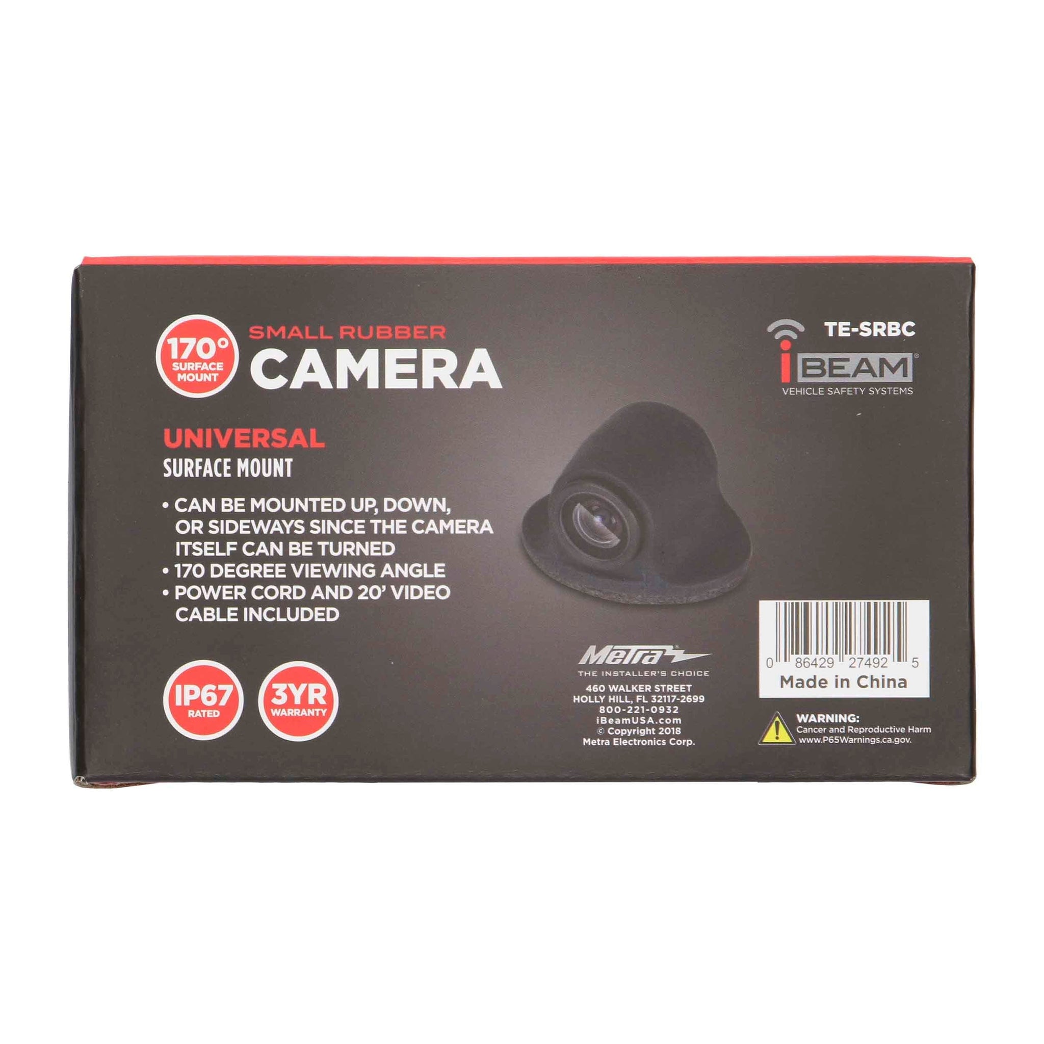 iBeam TE-SRBC Small Rubber Housing Camera