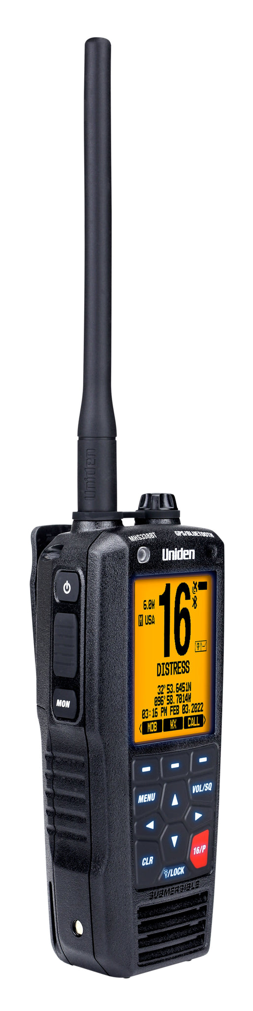 Uniden MHS338BT 6 Watt Marine Hand Held Radio