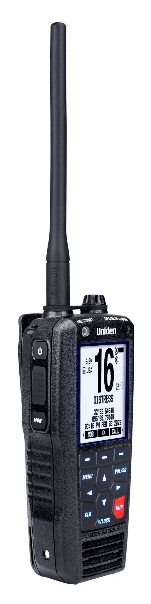 Uniden MHS338BT 6 Watt Marine Hand Held Radio