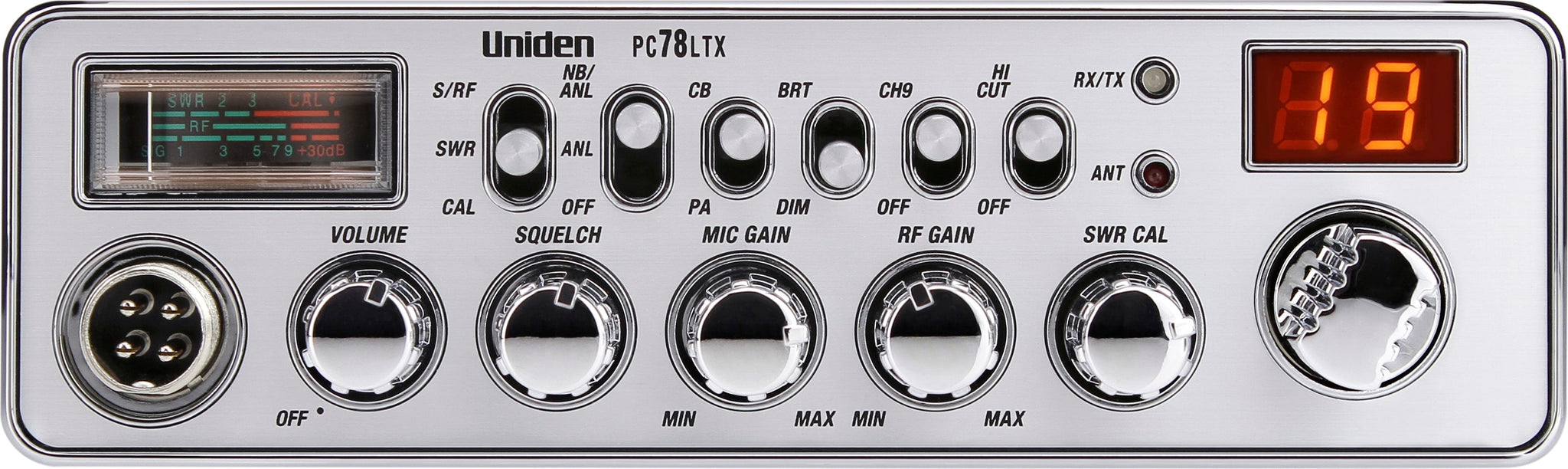 Uniden PC78LTX 40-Channel Trucker's CB with SWR